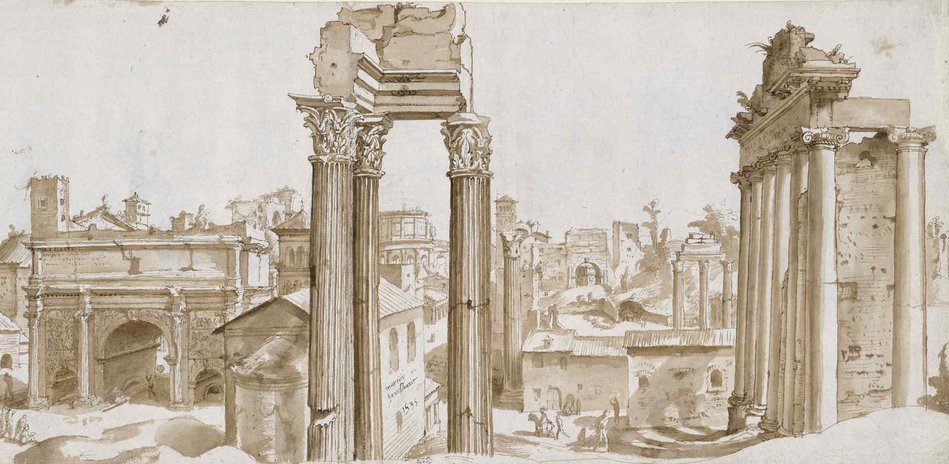 csm maarten van heemskerck blick auf das forum romanum xl c7c1e95af5